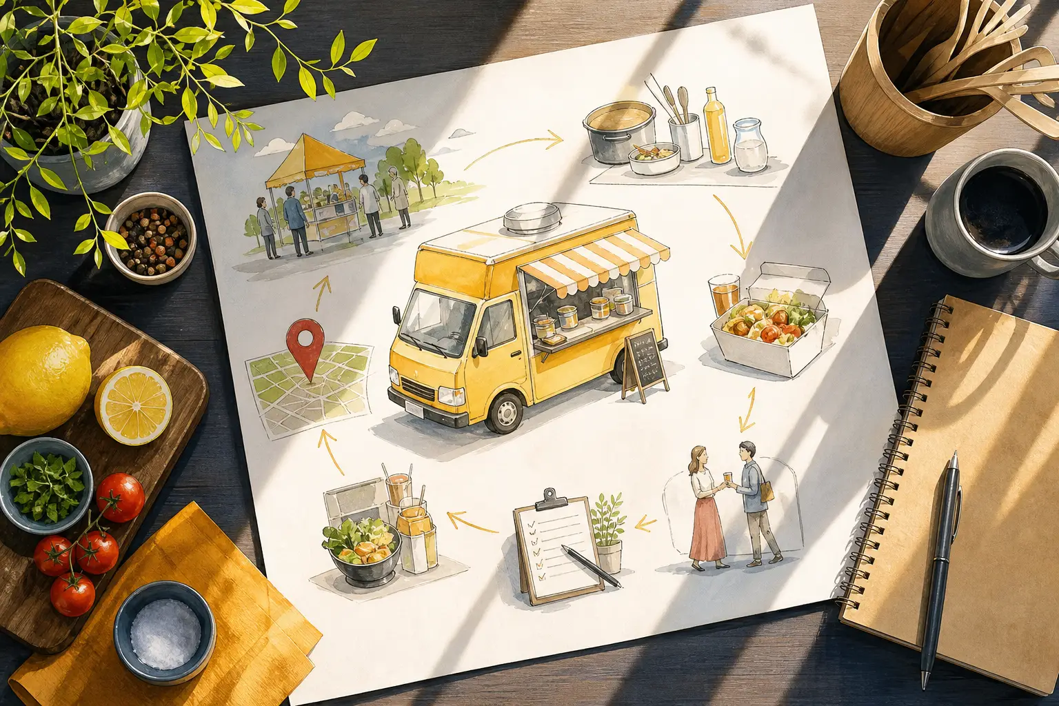 キッチンカーの出店とは?基本の仕組みをわかりやすく解説