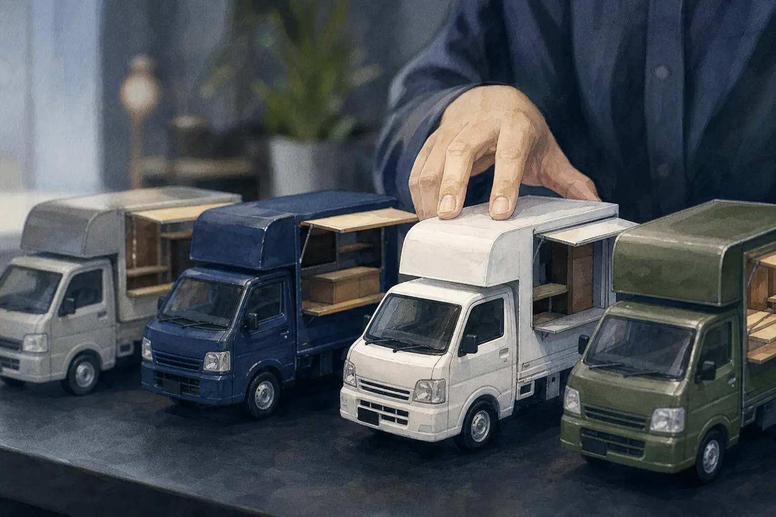 メーカー別おすすめ中古軽トラキッチンカー比較